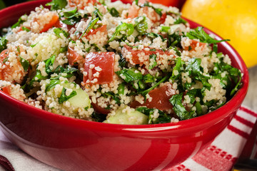 Tabbouleh salad with couscous