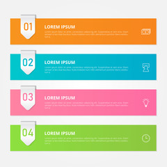 Infographic template for business, education, web design, banners, brochures, flyers, diagram, workflow, timeline. Vector illustration.
