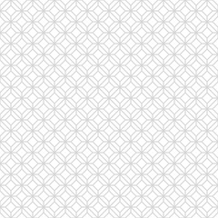 Abstract monochrome seamless pattern in Asian style with rhombuses