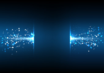background abstract polygon data technology communication vector design illustration
