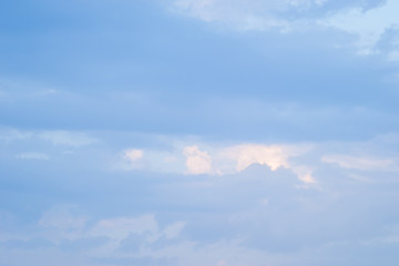 Obraz premium The sky over the beach Leptokarya 