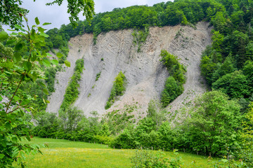 Gothic or Yaremche folds (Rock Elephant, Skala Slon) in Yaremche, Ukraine © Mykola