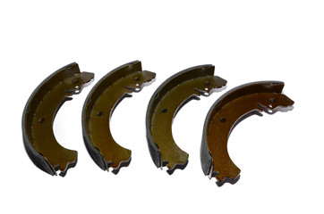 detail for the repair of a machine, a product made of metal, a spare part on a white background,
