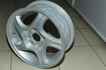 Obraz premium spare parts for car repair, parts for analysis,