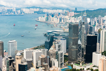 Fototapeta premium Hong Kong City Scenery