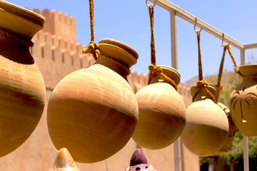 Traditional Water can for travelling in desert Muscat Oman