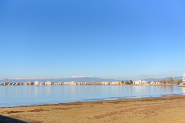 Beautifull beach in Roses Catalunya, Girona, Spain