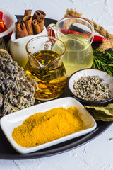 Organic food concept