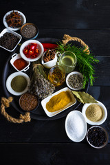 Organic food concept