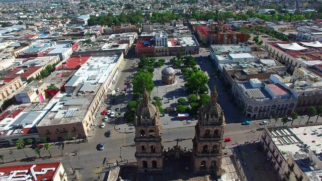 Catedral Durango Mexico Drone