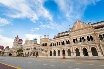 Fototapeta na wymiar Kuala Lumpur architecture in Malaysia