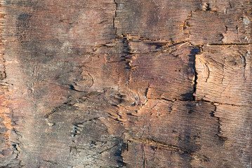 Damaged wooden surface background