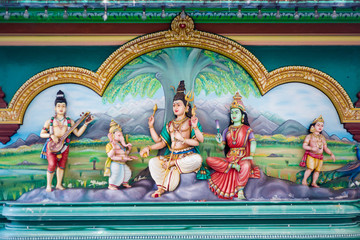 Kuala Lumpur temple in Malaysia © sitriel