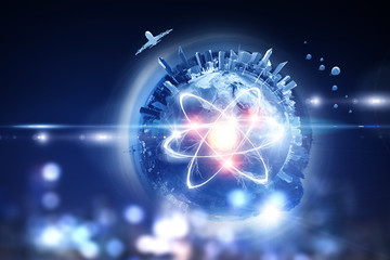 Astronomy concept backdrop