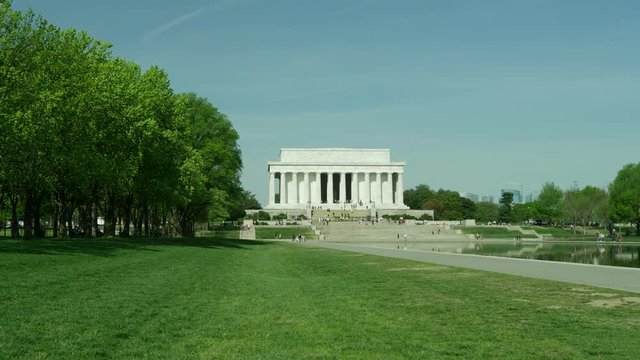 Lincoln Memorial building in Washington DC