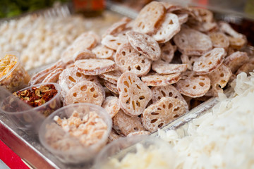 Chinese new year dried lotus