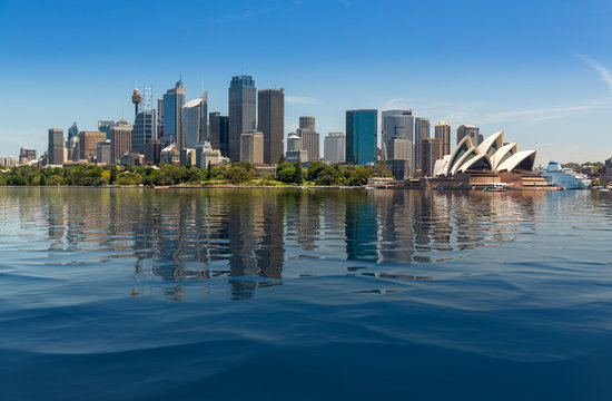 Dramatic Panoramic Photo Sydney Harbor