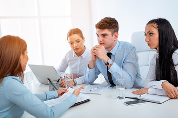 Fototapeta premium Job Interview