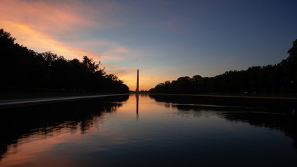 Washington Monument at Sunrise