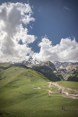 Fototapeta premium Georgia, Kazbegi