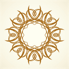 Vignette. Vector drawing