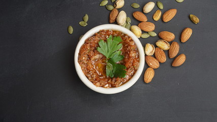 humus meze yogurt yoğurt falafel ıspanak tarama acılı ezme spicy