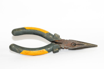 Pliers isolated on white  background