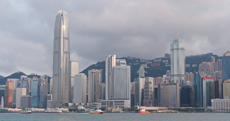 Fototapeta premium Hong Kong urban skyline