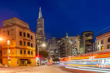 Fototapeta premium San Francisco downtown skyline