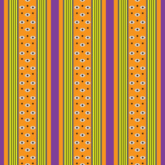 Retro Colored Pattern with Stripes