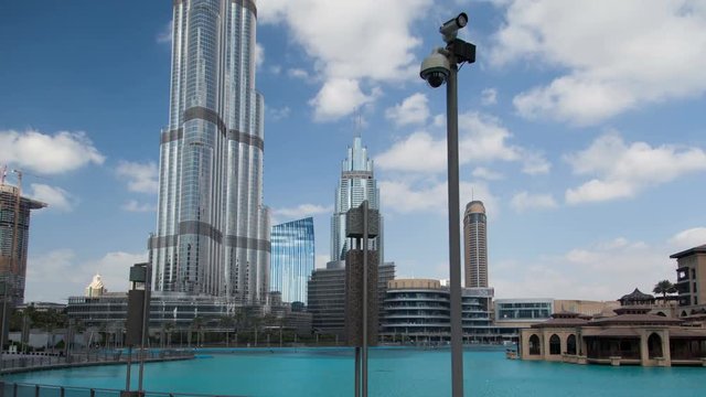 Burj Khalifa Park hyperlapse