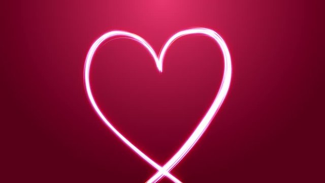 Heart With Color Stroke For Valentine's Day/
Heart With Color Stroke For Valentine's Day

Animation of an elegant colorful neon heart made with abstract multiple light strokes following motion path