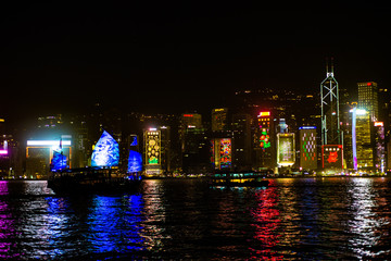 night Hong Kong