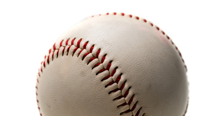 Baseball Ball On White Background
