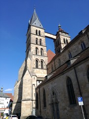Fototapeta na wymiar Stadtkirche St. Dionys