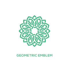 Geometric emblem