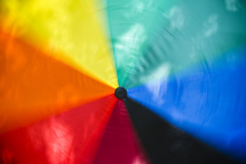 rainbow umbrella