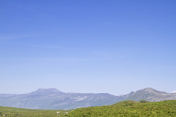 Ausblick aufs Uckagebirge