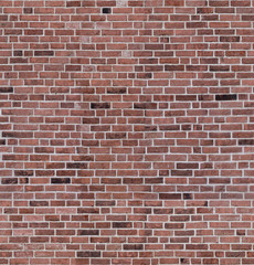 Seamless red brick random color wall texture for loft