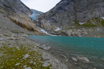 Glacier Briksdal in national park, Norway