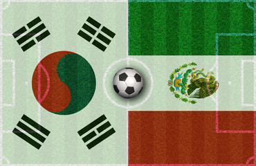 Südkorea gegen Mexiko WM
