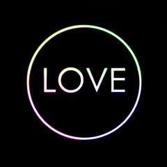 neon abstract background 