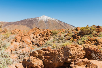 The Teide volcano in Tenerife Spain Canary Islands