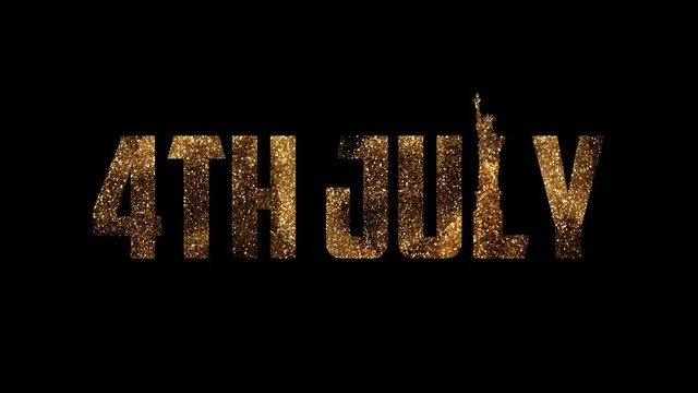 4th July. Independence day of America. 