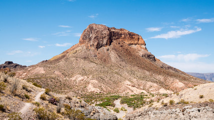 Obraz premium Cerro Castellan, Big Bend National Park, Texas