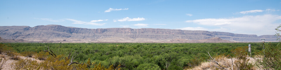 View from Castolon, Big Bend National Park, Texas