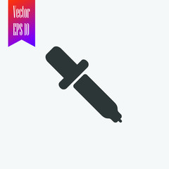 pipette vector icon