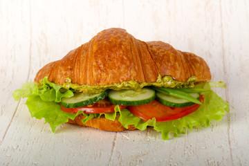 Vegan croissant
