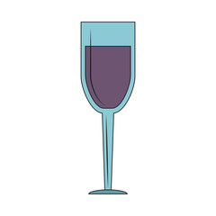Wine cup isolated vector illustration graphic design