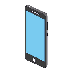 Smartphone mobile technology vector illustration graphic design
